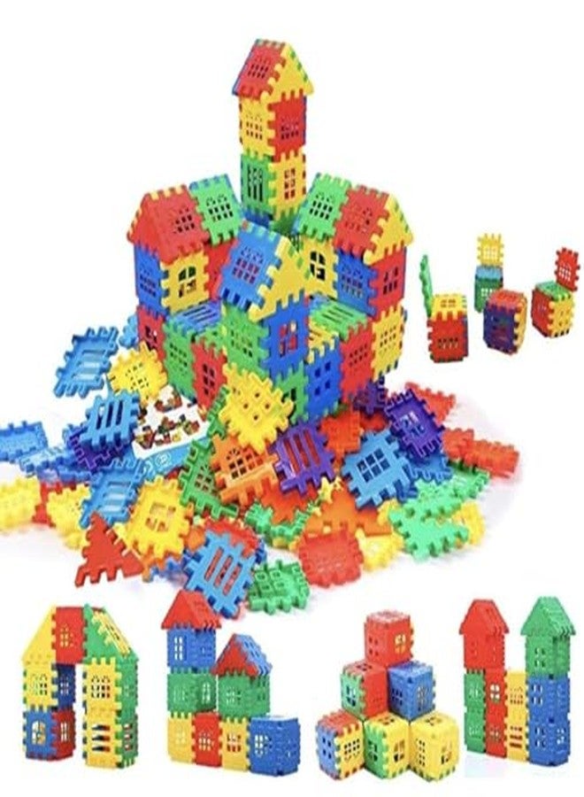 Mahi Enterprise Educational Block Game - Construction Toy Set for Kids with Colorful Building Blocks (Multicolor) - Image 4